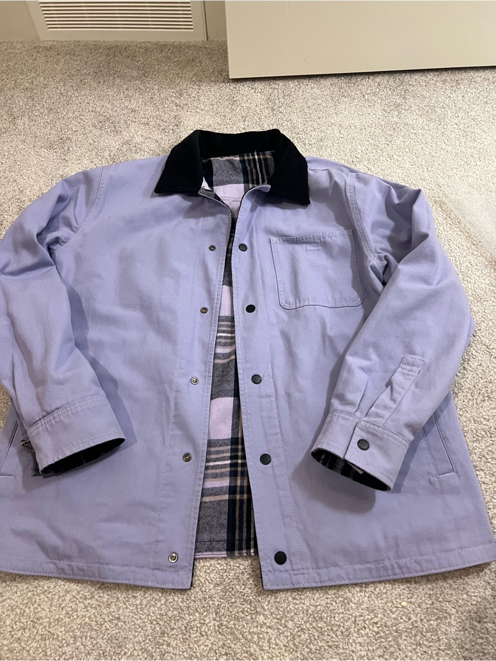 Anderson Paak x Vans Plaid Reversible jacket
